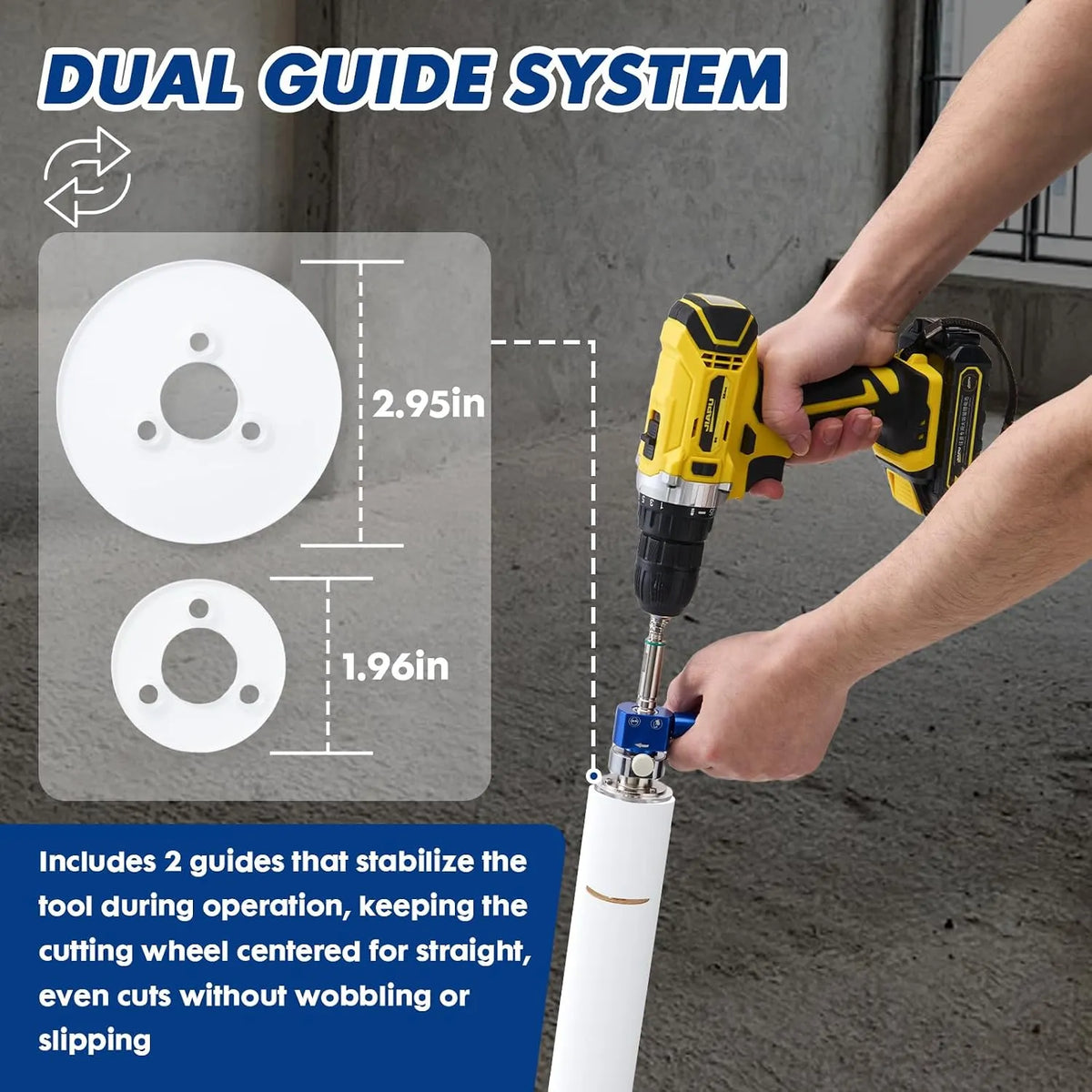 🔥HOT SALE🔥⚙️ 1-1/4" PVC Inside Pipe Cutter | Precision Internal Pipe Cutting Tool