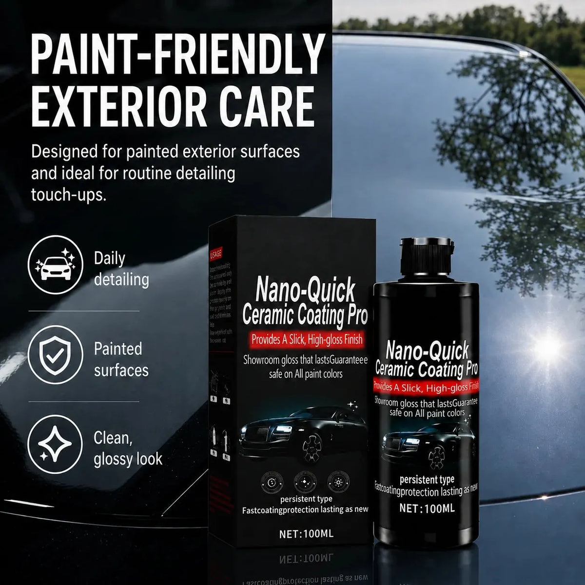 🎉Automotive Nano Ceramic Coating Spray⭐