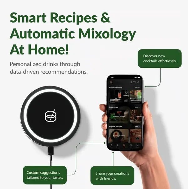 Barsys Smart Coaster 2.0 Cocktail Machine – Your Home Smart Mixologist, Grab Now!