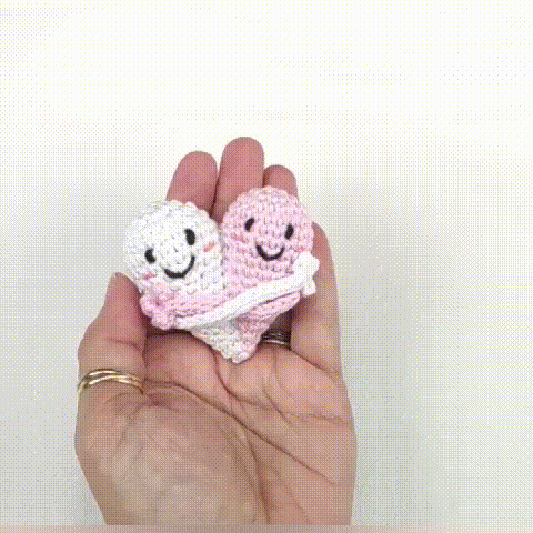🔥LAST DAY 50% OFF -Crochet Pocket Hearts🧡