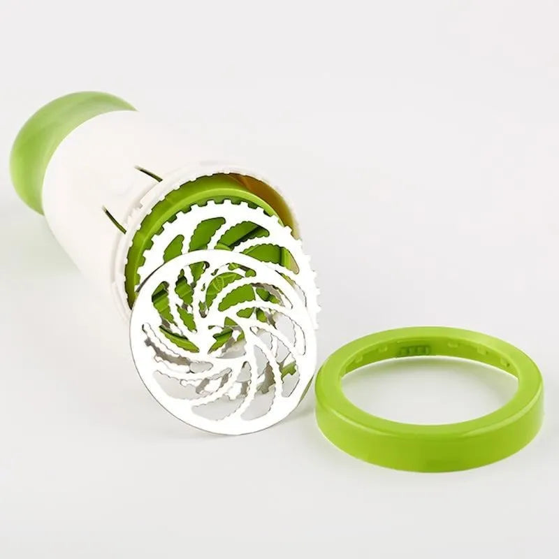 🎉White & Green Compact Cordless Herb Chopper, Efficient Cilantro & Herb Mincer, Easy to Operate & Clean