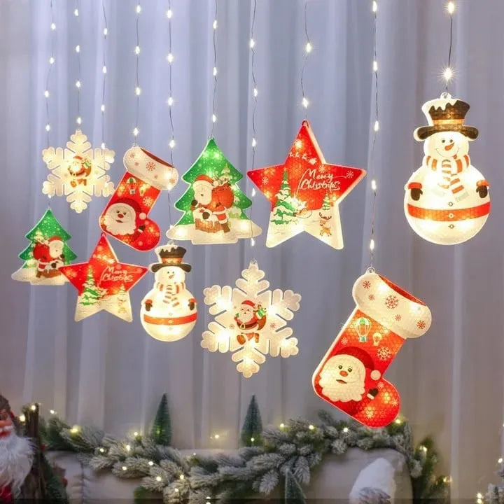 🎅Early Christmas Sale-49% OFF - Christmas Decor Ring Lights(🔥The 2nd one is 50% off🔥)