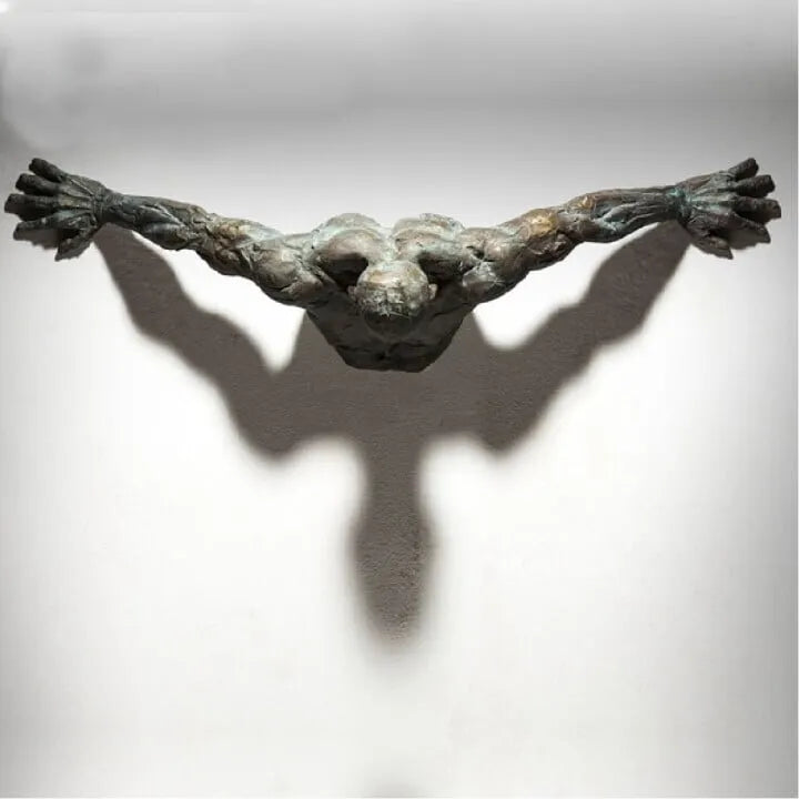 🔥Last 4 hours Sale: Save $20 -🔥Art Wall Decor Human Body Sculpture