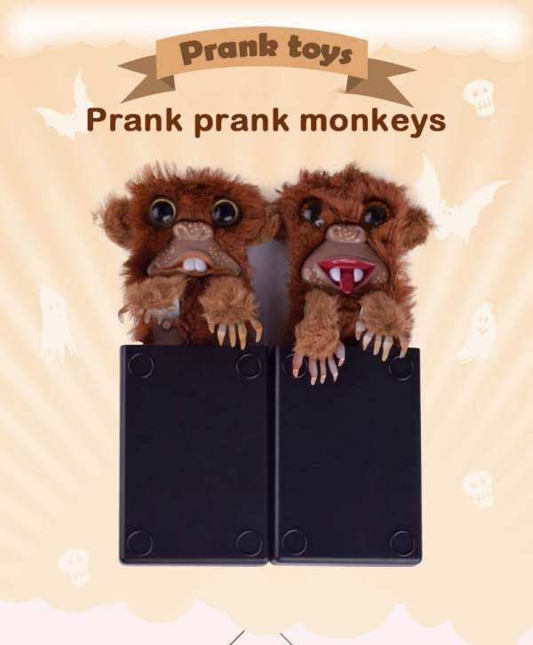 🙈Surprise Prank Monkey Toy