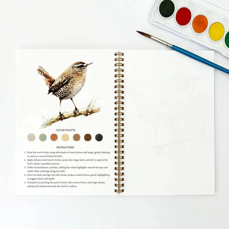 Watercolor Workbook 120 lb Recycled Paper