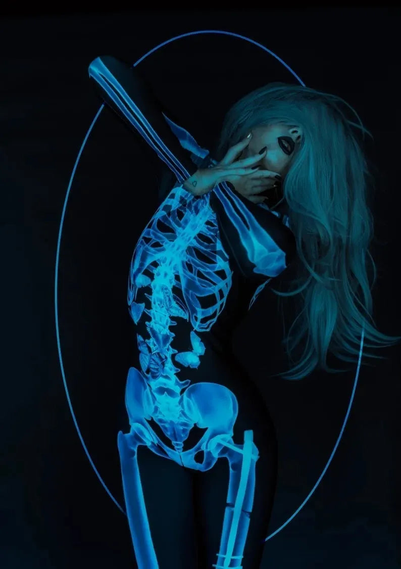🎃Halloween Sale -Sexy Skeleton Bodysuit