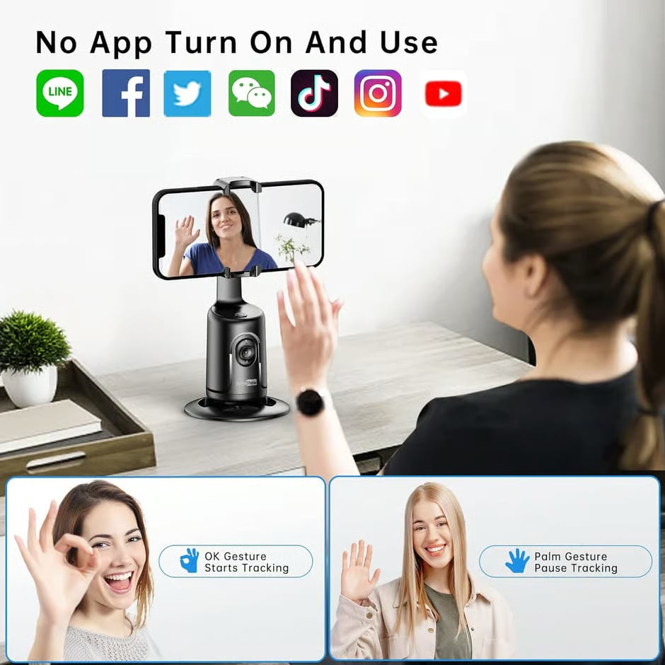 🔥HOT SALE🔥Hot Sale🔥Smart AI Facial Recognition Phone Tripod
