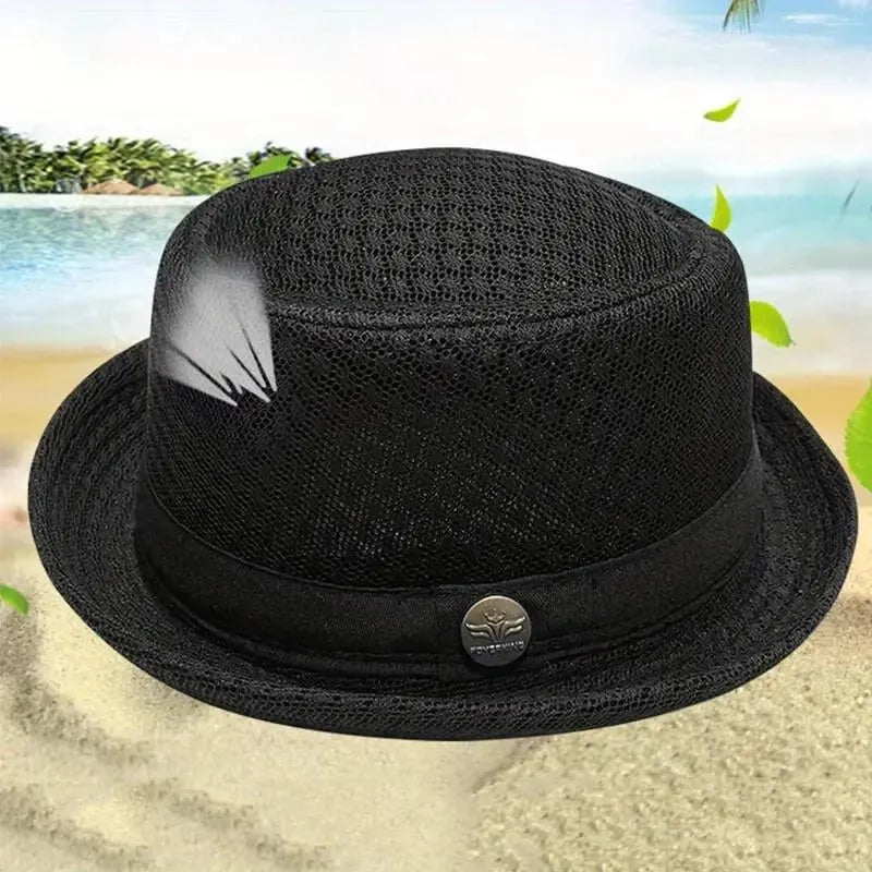 🔥HOT SALE🔥Unisex Breathable Mesh Pork Pie Hat