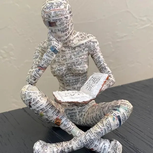 Reading woman