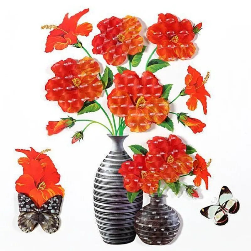 🔥LAST DAY 49% OFF🔥Best Gift For Holiday 3D Vase Sticker