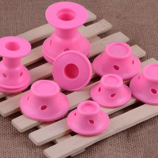 🎁motherr's Day Hot Sale-Heatless Silicone Hair Curlers