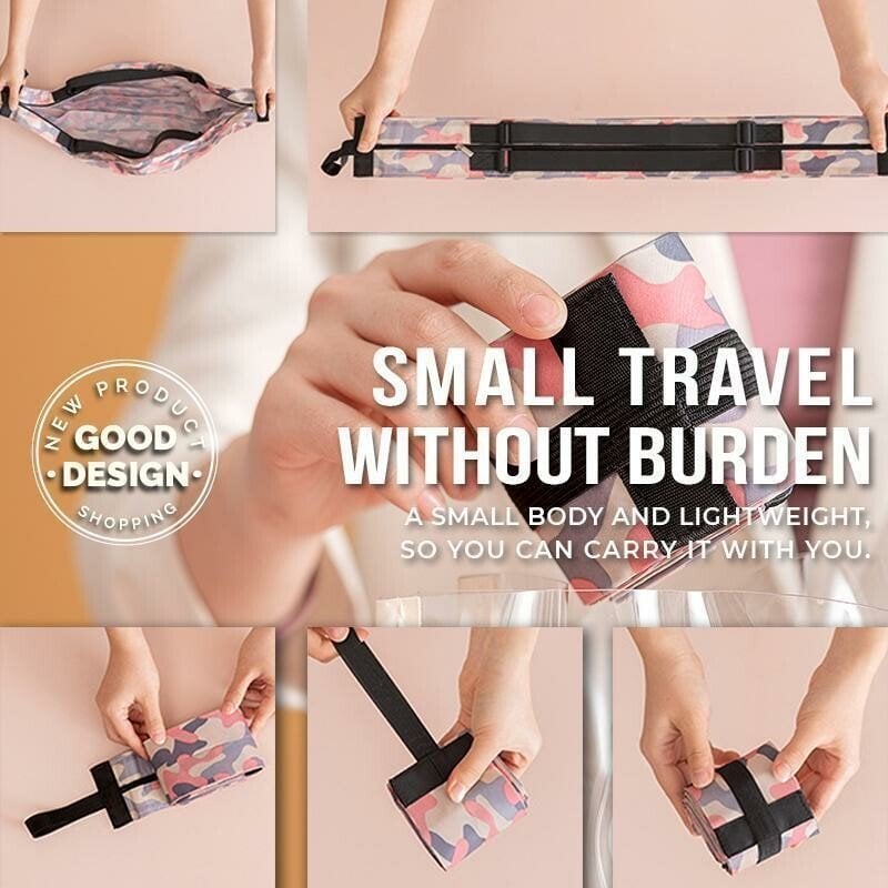 Foldable Travel One-shoulder Portable Shopping Bag & 🔥Buy 3 Free Shipping