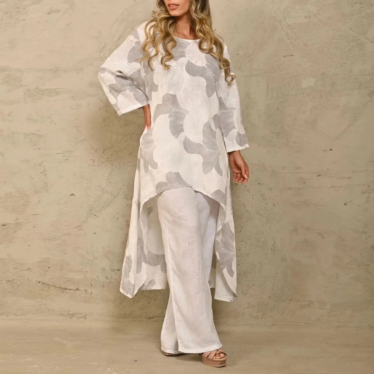 Summer Casual Loose Printed Two Piece Suit (Buy 2 Sets Free Shipping)