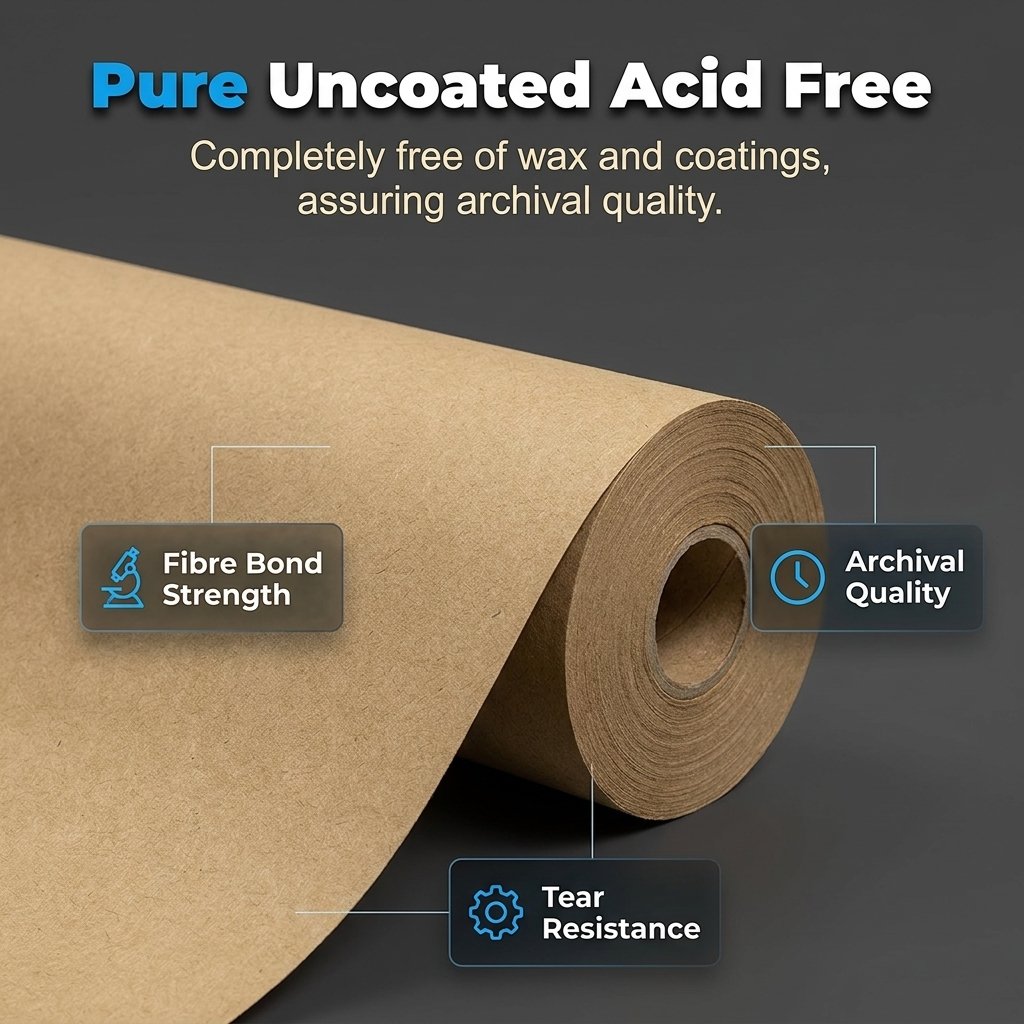 Brown Kraft Paper Roll