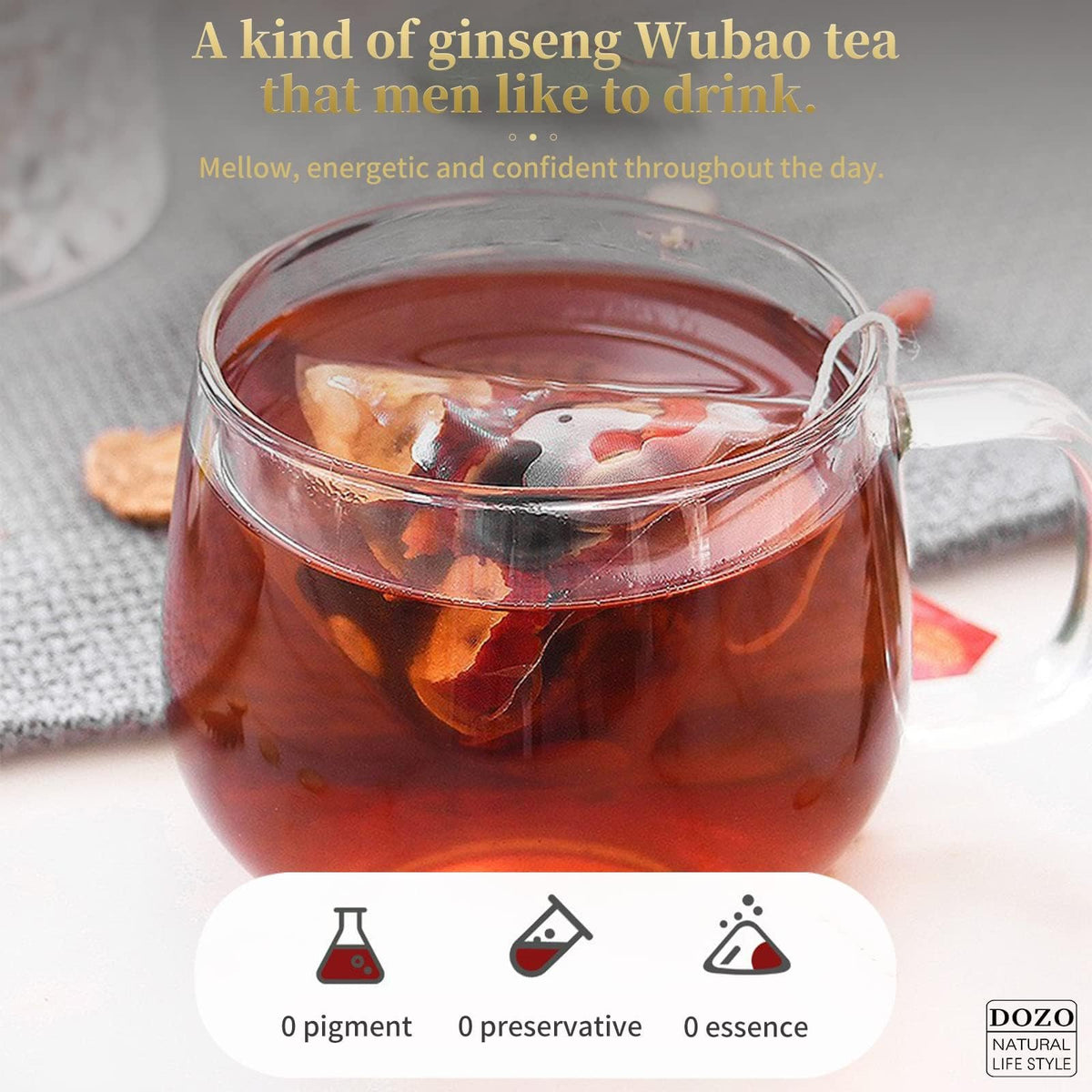 🔥HOT SALE🔥Ginseng & Mulberry Herbal Tea