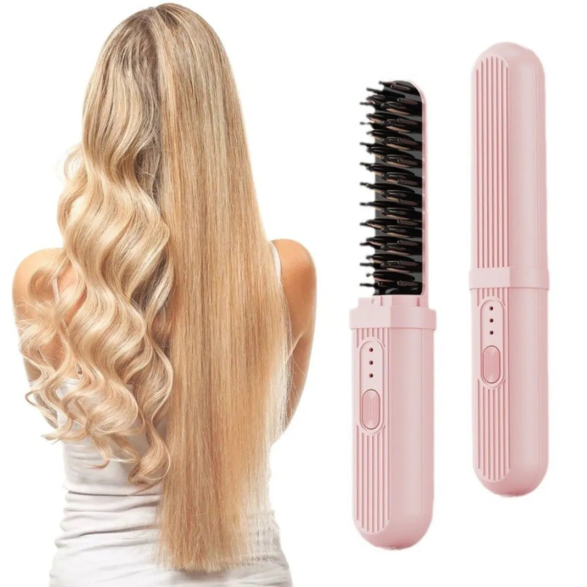 🔥Last Day 50% OFF - ✨New In-Women's Cordless Hair Straightener Brush