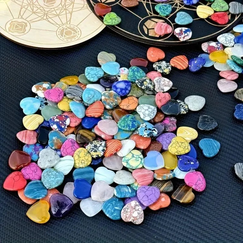 Birthdays, anniversaries ,Easter,Mother's Day gifts Gift ❤️🌹 Heart-shaped Crystal (30PCS)
