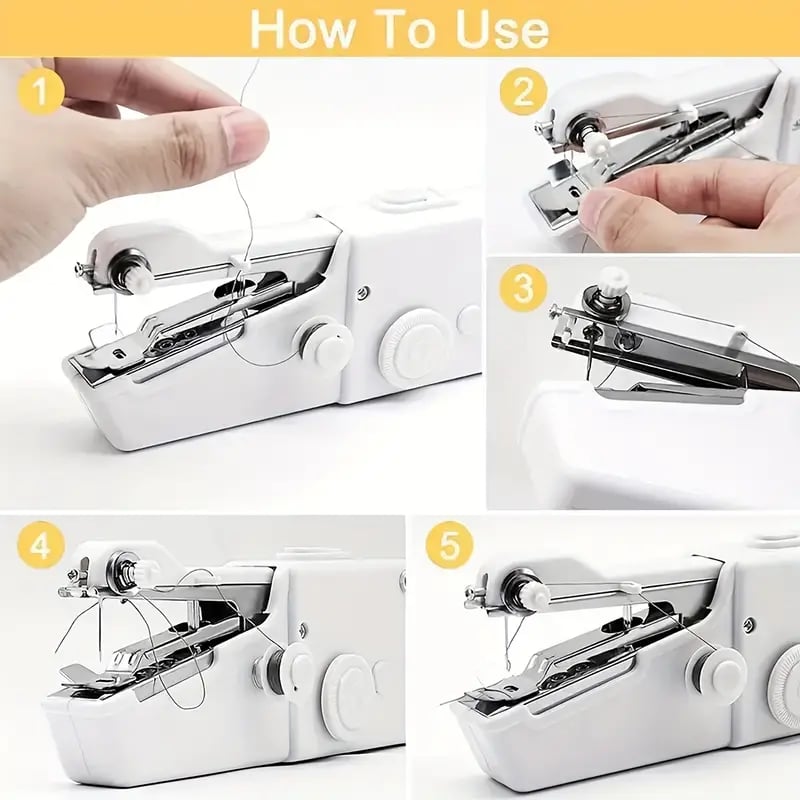 Portable Handheld Electric Sewing Machine