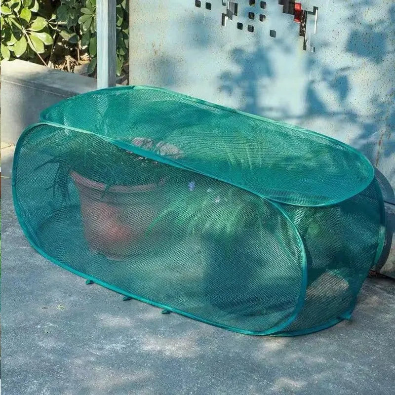 🔥HOT SALE🔥⏳Limited-time 49% off⏰Pop-Up Plant Protection Mesh Cover🌱🛡️