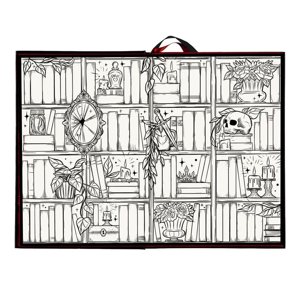 🔥Last Day 50% OFF - 🖤🌶️A Little Wicked Reading Journal📖