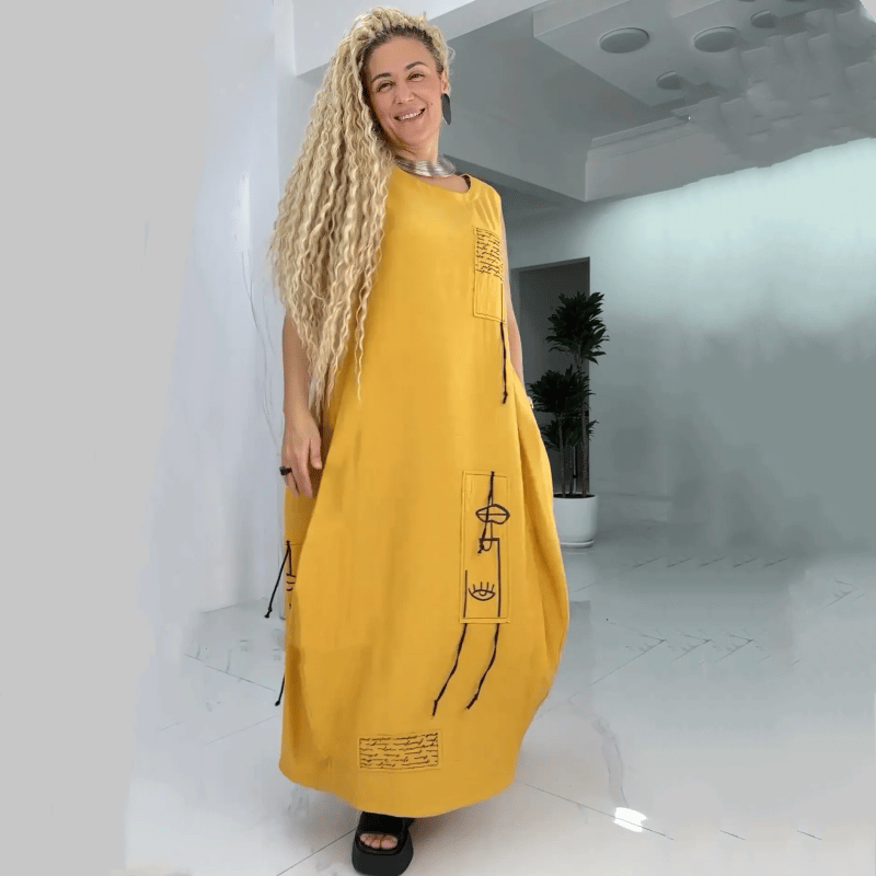 💃Casual Sleeveless Maxi Dress for Plus Size Women