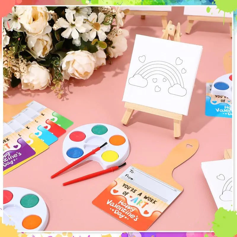 💖Valentines Day Gifts🎁Mini Watercolor Paint Sets🎨