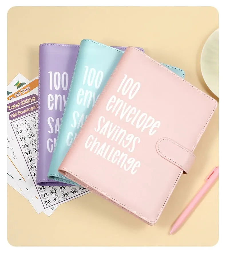 🏆Flash Sale⚡ 50K+ SOLD! Almost Gone-💥🔥🤑✉️100 Envelope Savings Challenge Book,Best Gifts