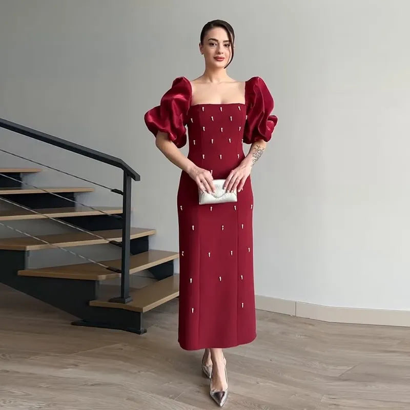 Retro Polka Dot Dress