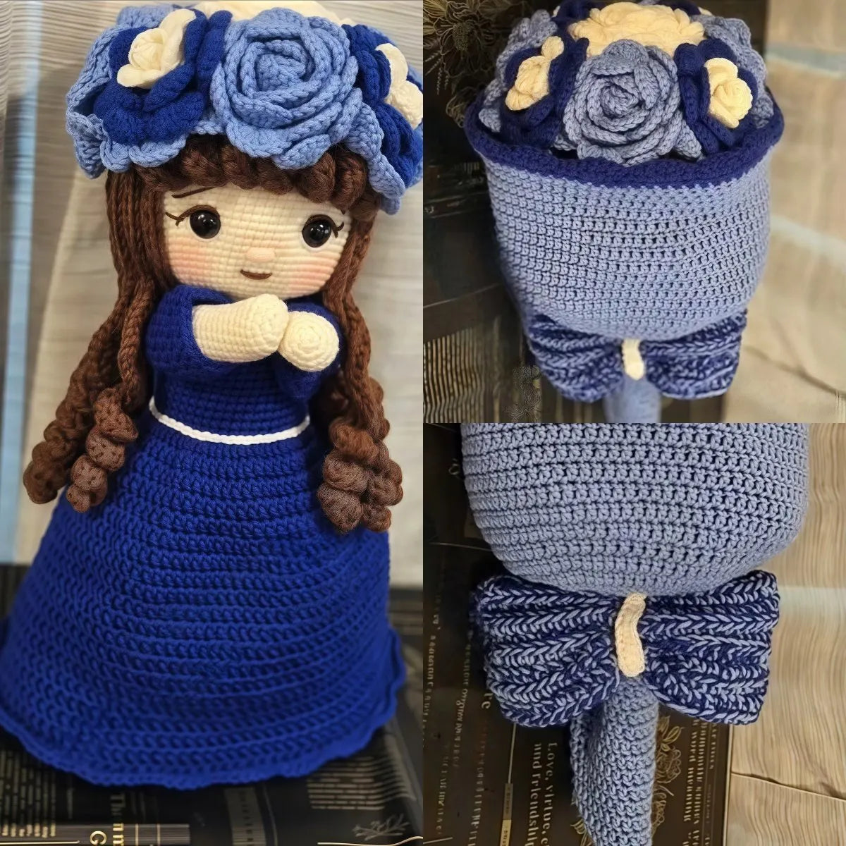 🔥Last 4 hours Sale: Save 49%-💐Hand-Woven Princess Dolls