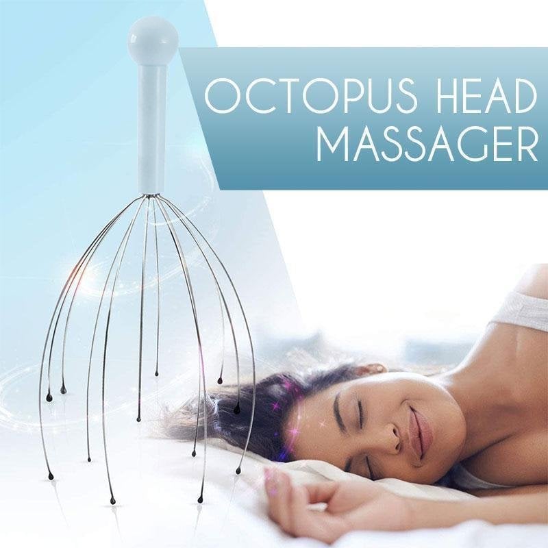 🔥 Last Day Promotion -  Octopus Head Massager