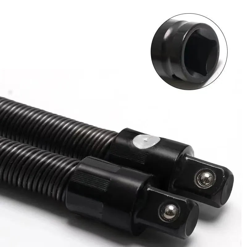 🔥 HOT SALE 🔥🔥 🔧🌀 1/2" Flexible Socket Extension Bar! Conquer Tight Spaces in Seconds🔩🚗