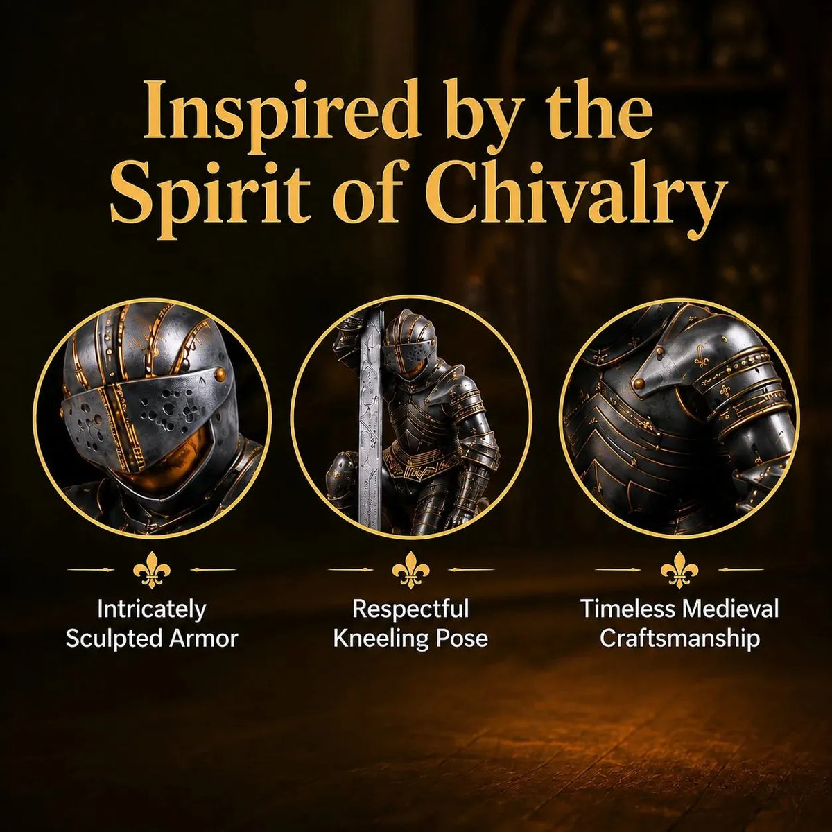 ⚔️ The Honorbound Medieval Knight Lamp - A Timeless Guardian of Courage, Loyalty & Honor🏅