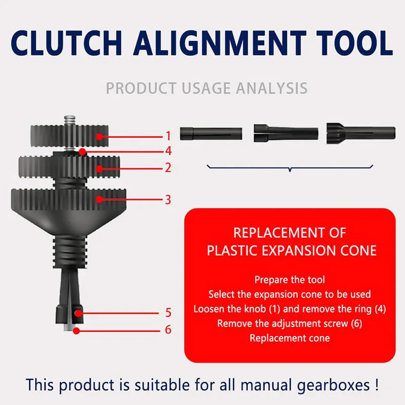 🎉Single Disc Clutch Alignment Tool(49% OFF)