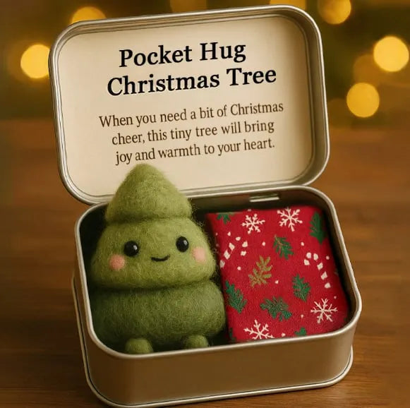 🔥Early Christmas Sale 50% -🎄❤️Christmas Pocket Hug Gift with Stocking🧦