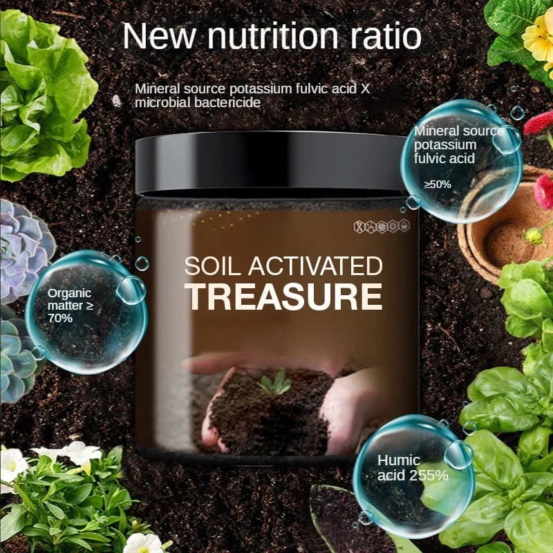 Soil Activated Treasure-You Will Be Amazed (BUY 5 GET 3FREE And FREE SHIPPING)