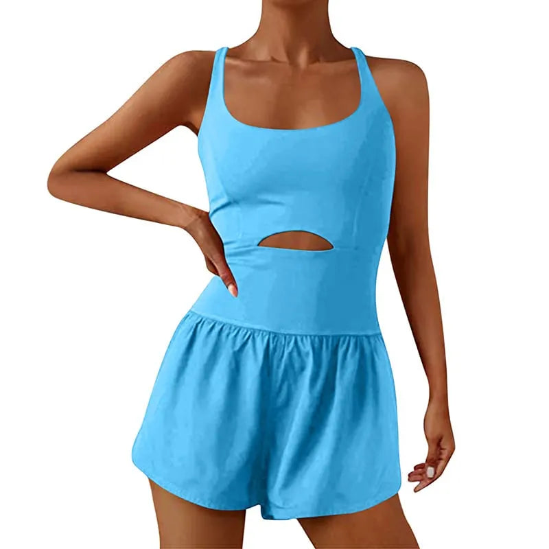 ⏰HOT SALES 49% OFF ATHLETIC ROMPER ONE PIECE JUMPSUIT SHORTS (BUY 2 FREE SHIPPING)