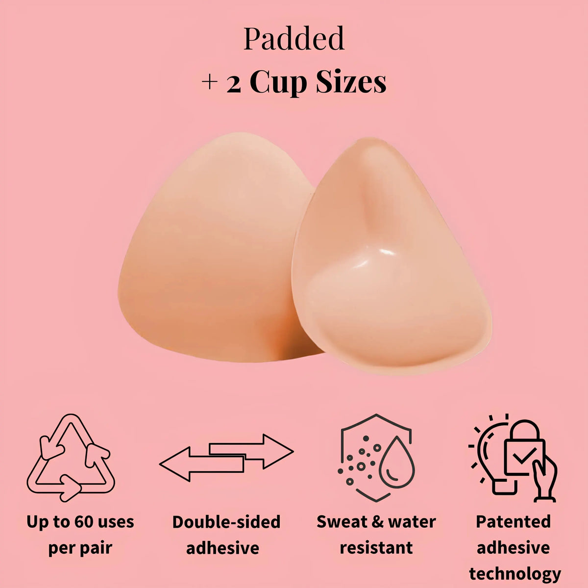 ❤️Go Braless! Boost your bust size by up to 2 cups❤️