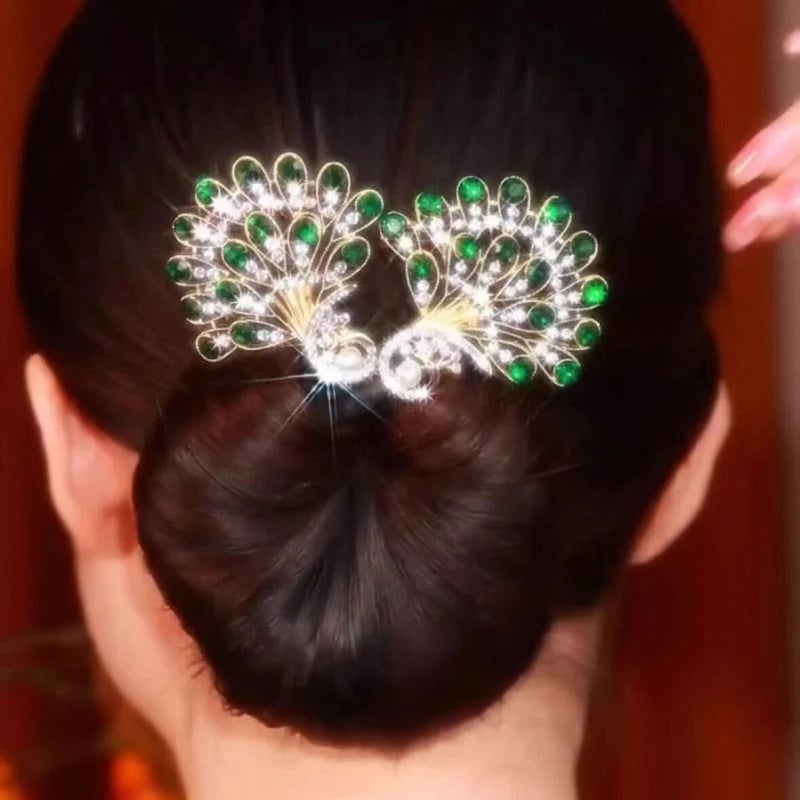 🔥HOT SALE🔥💥🦚Fashion Vintage Peacock Hair Accessories💕