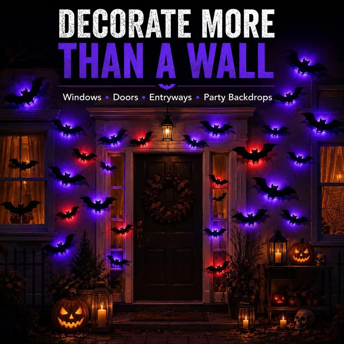 🎉 🦇 Halloween Sale: 3D LED Flying Bat Wall Decor – Create a Spooky Atmosphere in Minutes