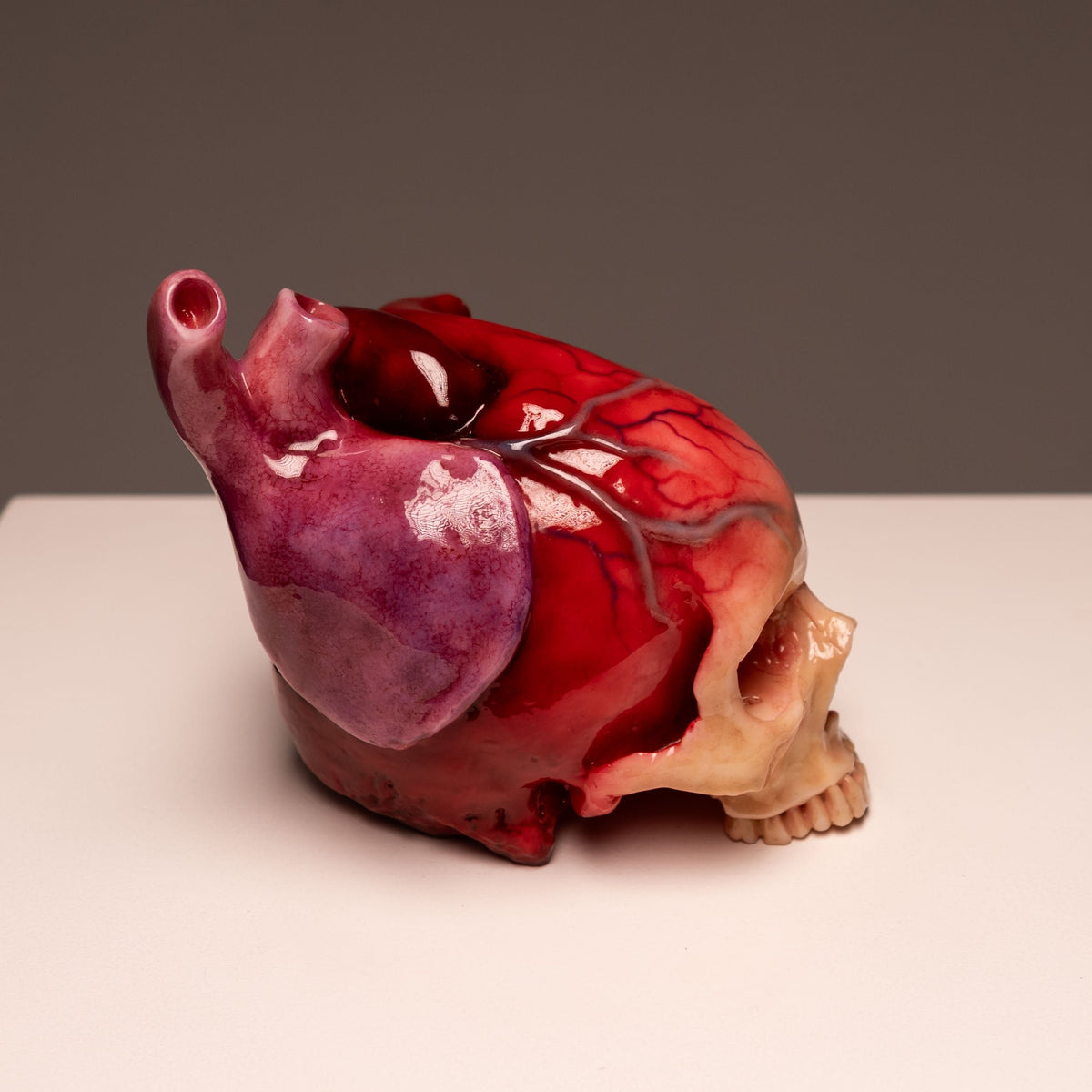 💀The Tell-Tale Heart Skull ❤️