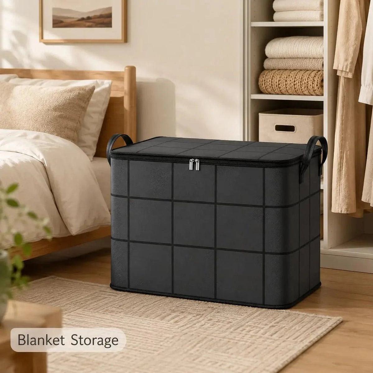 🔥HOT SALE🔥💥49% OFF Factory Clearance –📦Foldable Storage Tote – Waterproof, Dustproof, Big & Portable 🌟