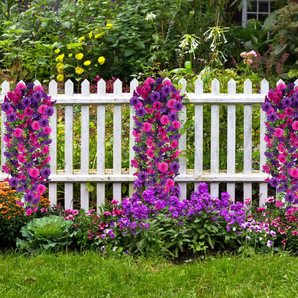 🔥HOT SALE🔥🌺UV Resistant Hanging Artificial Morning Glory Vine 💖