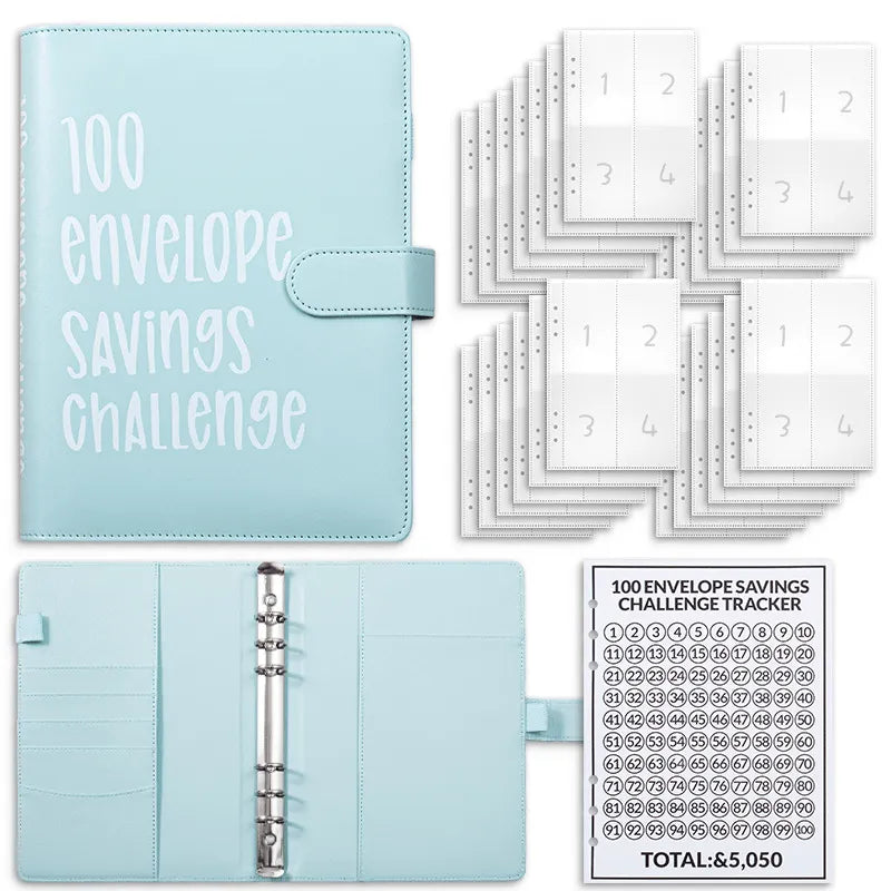 🔥Last 4 hours Sale: Save 50% -100 Envelopes Money Saving Challenge