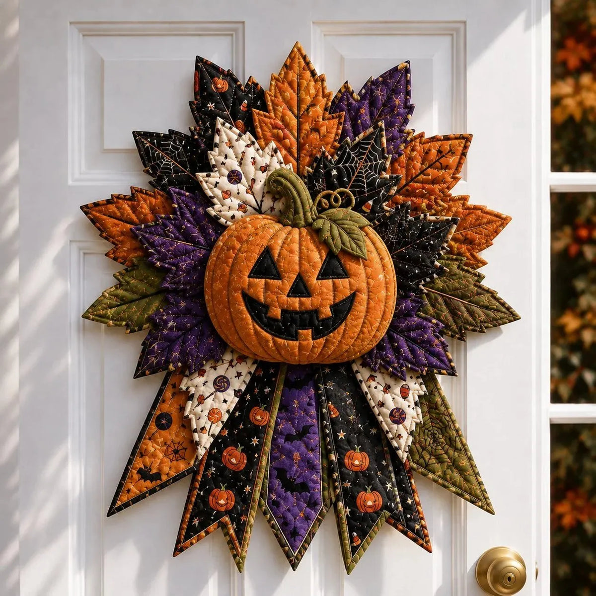 🔥HOT SALE🔥🎉🎃 Beginner-Friendly Oversized Halloween Character Quilted Door Hanger Sewing Kit | Complete Kit with All Tools & Step-by-Step Guide Included 💕