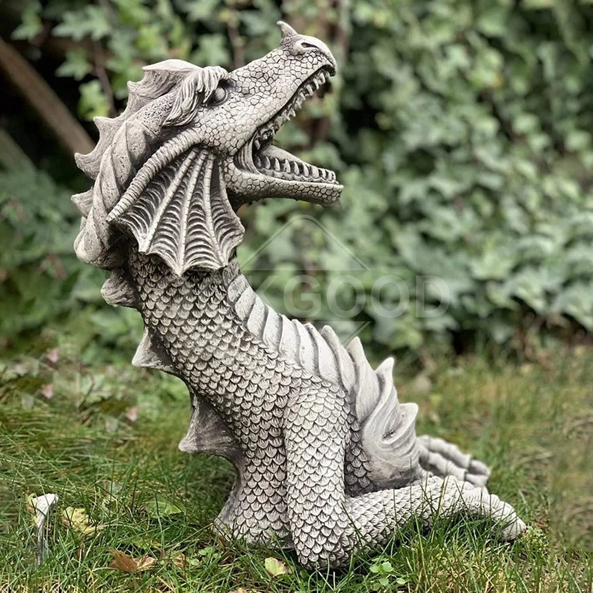 Gothic Resin Dragon Statue For Garden Yard Decoration