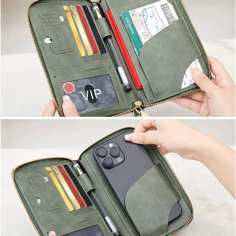 🎉Multi-Functional RFID Passport Wallet