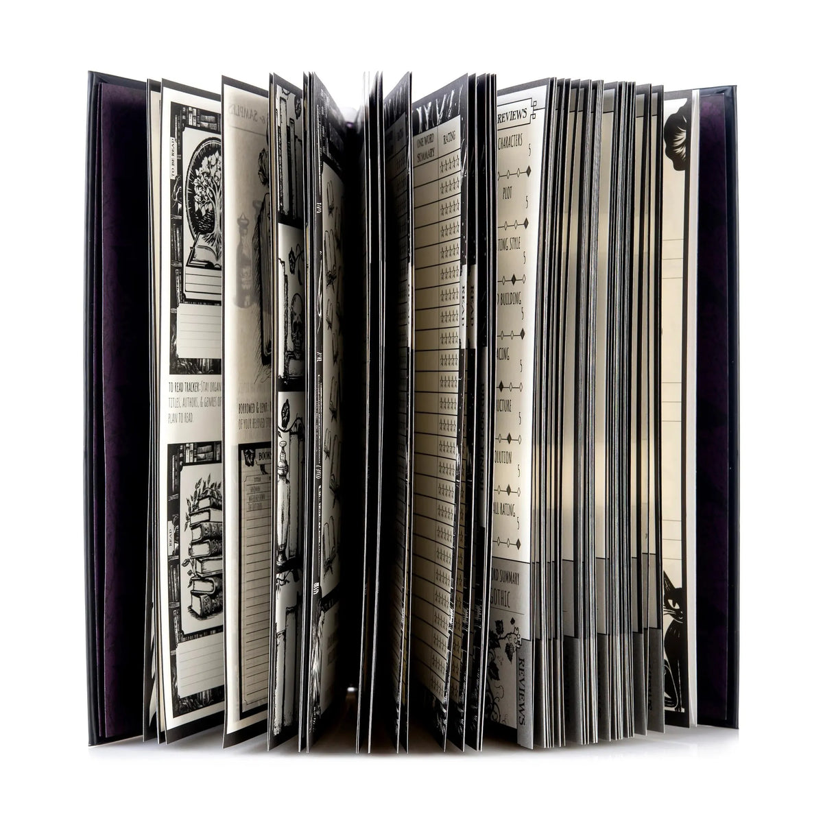 🔥Last Day 49% OFF - 📖The Essential Reading Journal: Waiting for the Night Edition(📚Hardcover & Durability Line)