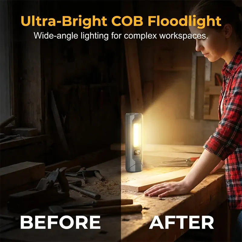 🔥HOT SALE🔥Infrared Laser Flashlight with COB Magnetic Base🔥