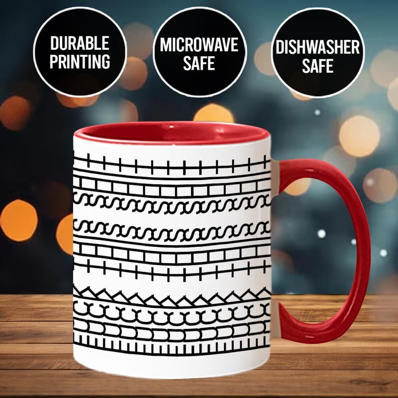 Fuck This Shit Mug, Hidden Message Funny Ceramic Coffee Mugs