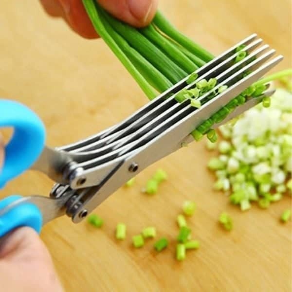 (💕Mother's Day Sale-49% OFF) Multi Blade Herb Scissors,BUY 2 GET 1 FREE ( 3 PCS)
